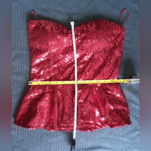 Seductions sequin bustier, M - Picture 5 of 16